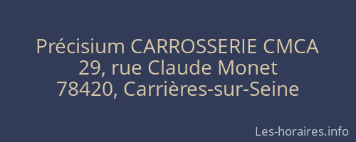 Précisium CARROSSERIE CMCA