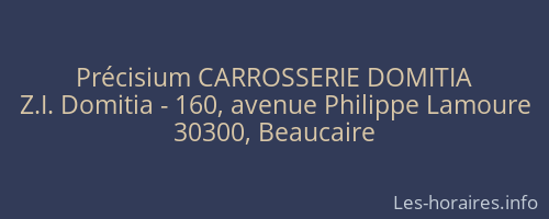 Précisium CARROSSERIE DOMITIA