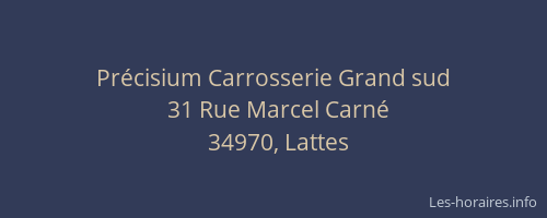 Précisium Carrosserie Grand sud