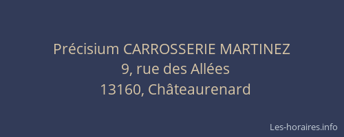 Précisium CARROSSERIE MARTINEZ