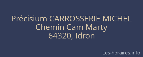 Précisium CARROSSERIE MICHEL