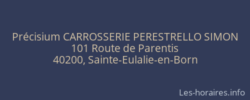 Précisium CARROSSERIE PERESTRELLO SIMON