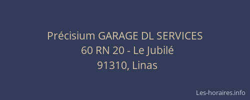 Précisium GARAGE DL SERVICES