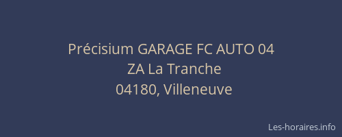 Précisium GARAGE FC AUTO 04