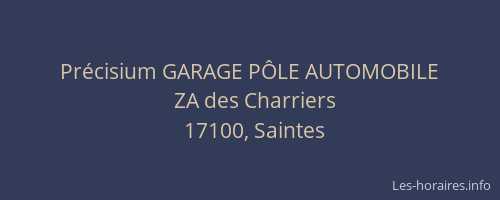 Précisium GARAGE PÔLE AUTOMOBILE