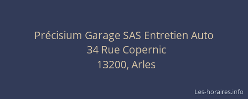 Précisium Garage SAS Entretien Auto