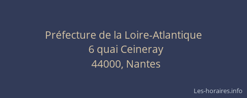 Préfecture de la Loire-Atlantique