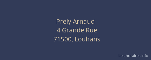 Prely Arnaud