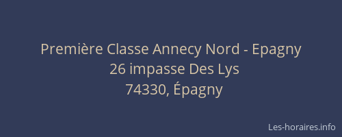 Première Classe Annecy Nord - Epagny