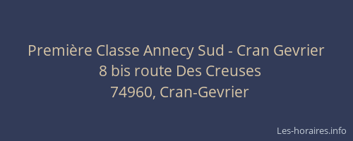 Première Classe Annecy Sud - Cran Gevrier