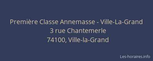 Première Classe Annemasse - Ville-La-Grand