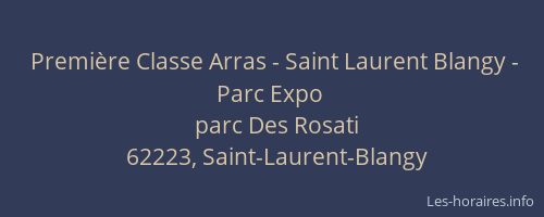 Première Classe Arras - Saint Laurent Blangy - Parc Expo