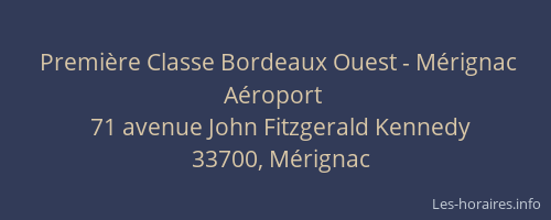 Première Classe Bordeaux Ouest - Mérignac Aéroport