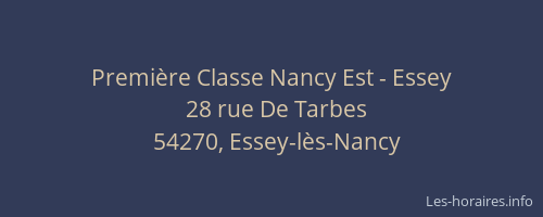 Première Classe Nancy Est - Essey