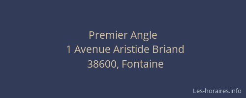 Premier Angle