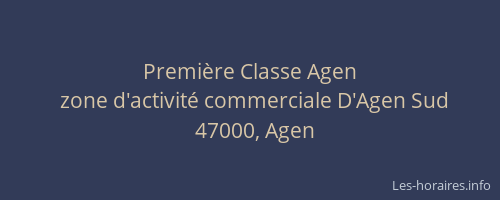 Première Classe Agen