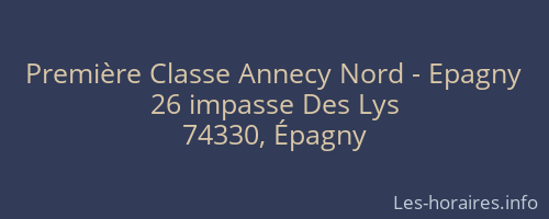 Première Classe Annecy Nord - Epagny
