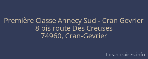 Première Classe Annecy Sud - Cran Gevrier