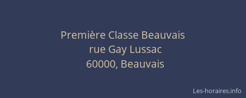 Première Classe Beauvais