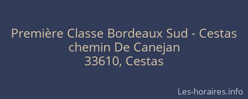 Première Classe Bordeaux Sud - Cestas