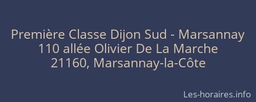 Première Classe Dijon Sud - Marsannay