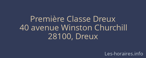 Première Classe Dreux