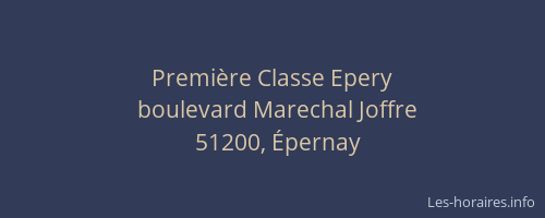 Première Classe Epery