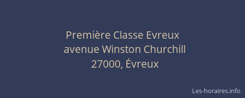 Première Classe Evreux