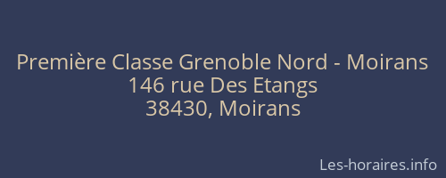 Première Classe Grenoble Nord - Moirans