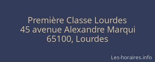 Première Classe Lourdes