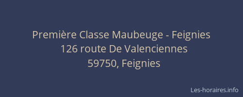 Première Classe Maubeuge - Feignies