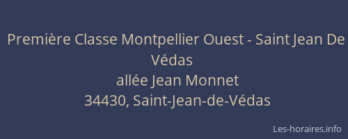 Première Classe Montpellier Ouest - Saint Jean De Védas