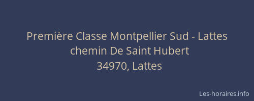 Première Classe Montpellier Sud - Lattes