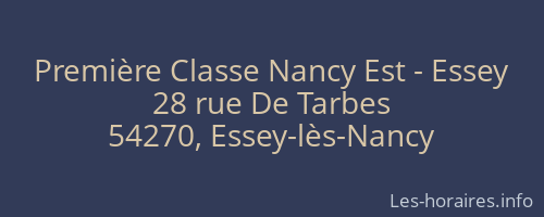 Première Classe Nancy Est - Essey