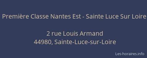 Première Classe Nantes Est - Sainte Luce Sur Loire
