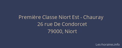 Première Classe Niort Est - Chauray