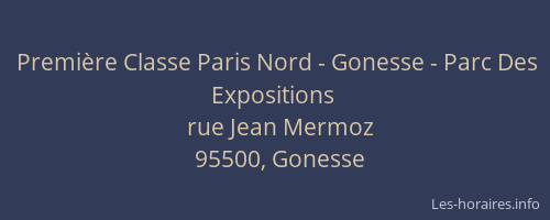 Première Classe Paris Nord - Gonesse - Parc Des Expositions