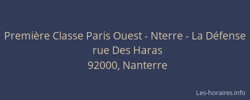 Première Classe Paris Ouest - Nterre - La Défense