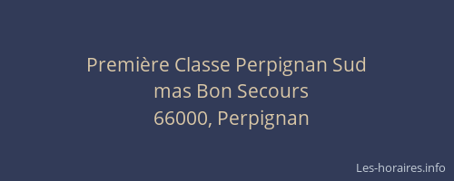 Première Classe Perpignan Sud