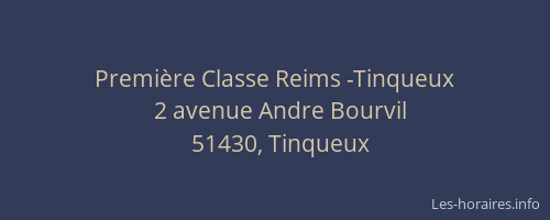 Première Classe Reims -Tinqueux