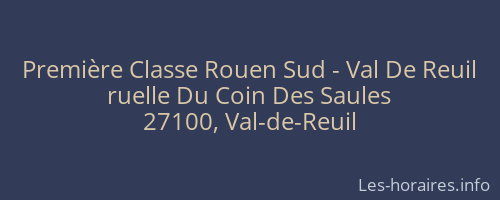 Première Classe Rouen Sud - Val De Reuil