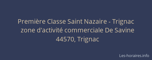 Première Classe Saint Nazaire - Trignac