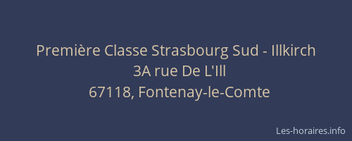 Première Classe Strasbourg Sud - Illkirch