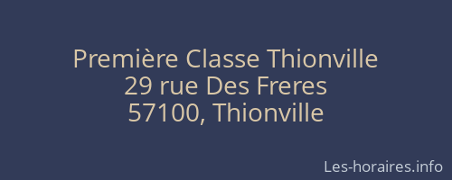Première Classe Thionville