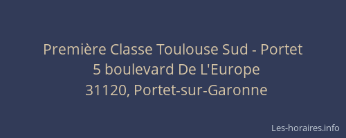 Première Classe Toulouse Sud - Portet