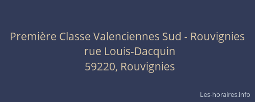 Première Classe Valenciennes Sud - Rouvignies