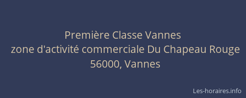 Première Classe Vannes