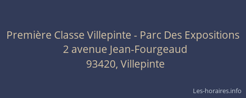 Première Classe Villepinte - Parc Des Expositions