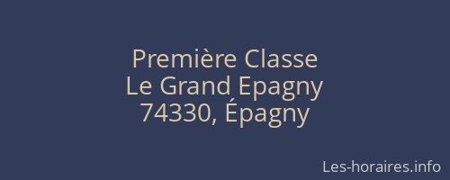 Première Classe