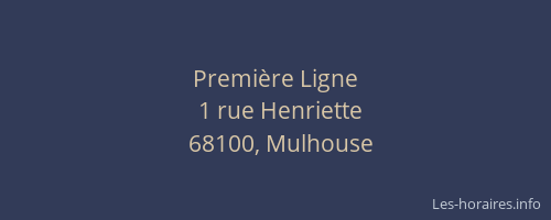 Première Ligne